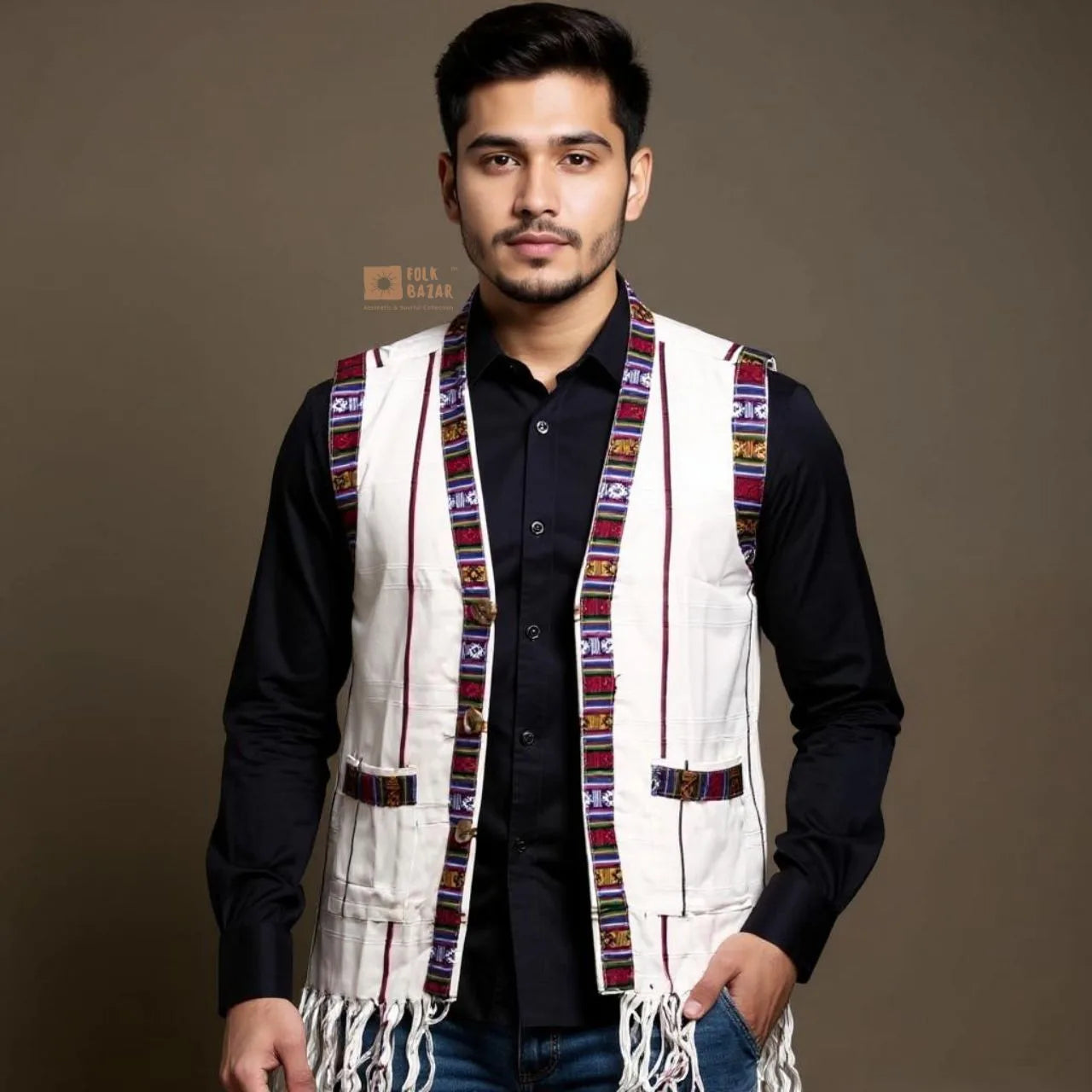 Cotton Sleeveless Coat